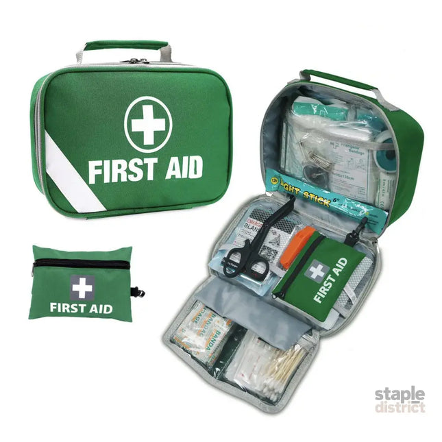516 Pcs Premium 2‑in‑1 Emergency First Aid Kit – ARTG Registered Australia Compact Design - Health & Beauty > Health &