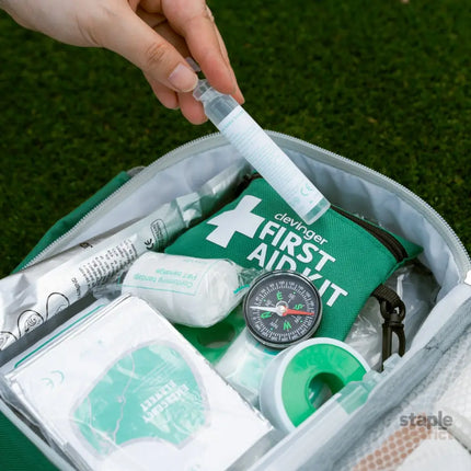 516 Pcs Premium 2‑in‑1 Emergency First Aid Kit – ARTG Registered Australia Compact Design - Health & Beauty > Health &