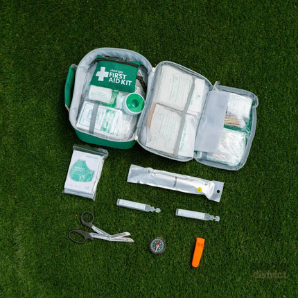 516 Pcs Premium 2‑in‑1 Emergency First Aid Kit – ARTG Registered Australia Compact Design - Health & Beauty > Health &