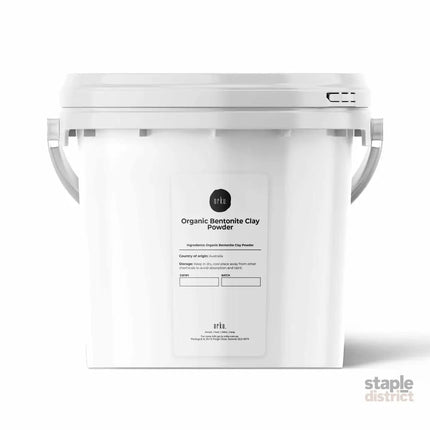5Kg Organic Sodium Bentonite Clay Powder Tub Bucket - Cosmetic Montmorillonite - Commercial > Commercial Others > Retail