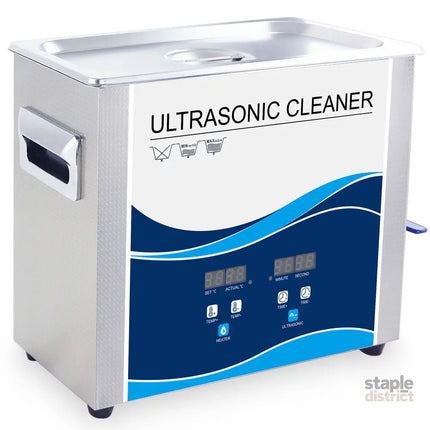6.5L Digital Ultrasonic Cleaner Jewelry Ultra Sonic Bath Degas Parts Cleaning - Appliances > Other Cleaning Appliances