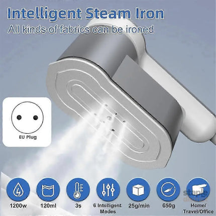 6 Modes Portable Garment Steamer Handheld Clothes Steamer Ironing Machine - Appliances > Washers Dryers & Irons > Irons