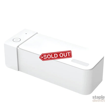 600ml Ultrasonic Jewellery Cleaner Mini White - Portable Personal Sonic Bath - Appliances > Other Cleaning Appliances >