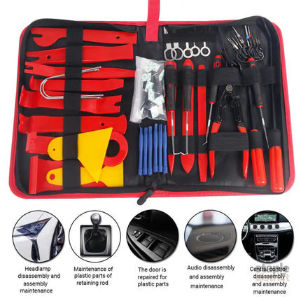 65pcs Car Trim Removal Tool Set Pry Bar Dash Kit - Auto Accessories > Auto Accessories Others > Automotive Repair &