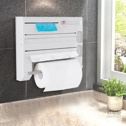 6in1 Wall Mounted Kitchen Rack Towel-2018816676879011847