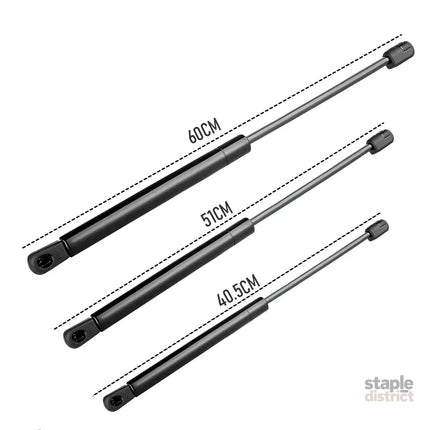 6pcs Premium Gas Struts Kit for Ford Territory SX SY 2004-2011 Bonnet Tailgate Window Glass Direct Replacement Steel