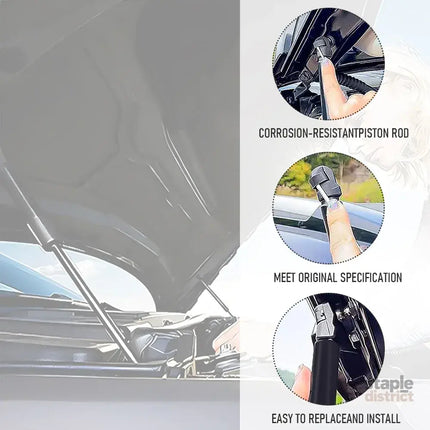 6pcs Premium Gas Struts Kit for Ford Territory SX SY 2004-2011 Bonnet Tailgate Window Glass Direct Replacement Steel