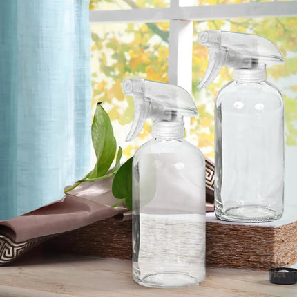 6x 500ml Clear Glass Spray Bottles Trigger-2018816665726357510