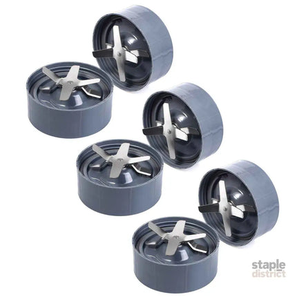 6x For Nutribullet Extractor Blade 900 900W - New Improved Design - Appliances > Kitchen Appliances > Food Mixers &