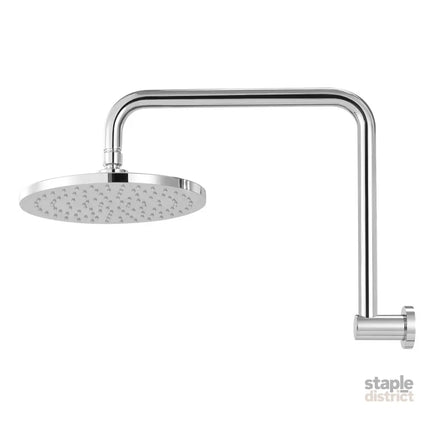 9’’ Rain Shower Head Overhead High-pressure Swivel Chrome - Furniture > Bathroom > Shower Heads & Screens