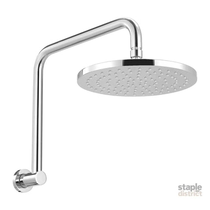 9’’ Rain Shower Head Overhead High-pressure Swivel Chrome - Furniture > Bathroom > Shower Heads & Screens