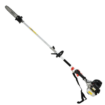 Giantz 63CC Pole Chainsaw 12in Chain Saw Petrol 5.6m Long Reach Black