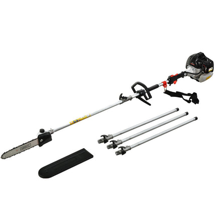 Giantz 63CC Pole Chainsaw 12in Chain Saw Petrol 5.6m Long Reach Black