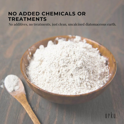 Orku 20Kg Fossil Shell Flour - Livestock Garden Diatomaceous Earth Bulk