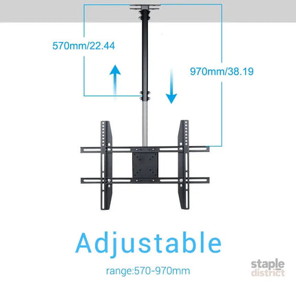 Adjustable Ceiling TV Mount for 26-65’’ LCD LED - Appliances > TV > TVs & Accessories