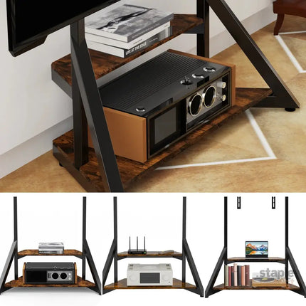 Adjustable Floor TV Stand for 40-75’’ LCD LED - Appliances > TV > TVs & Accessories