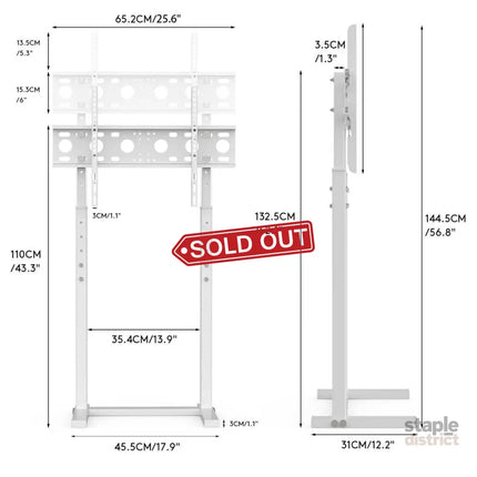Adjustable TV Stand Base for 32-65 Screen Floor Mount - Appliances > TV > TVs & Accessories