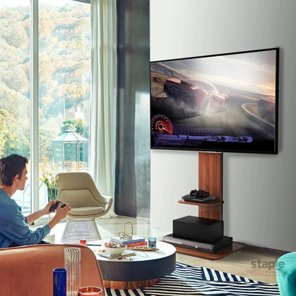 Adjustable Wood TV Stand for 32-65 Inch LCD LED - Appliances > TV > TVs & Accessories