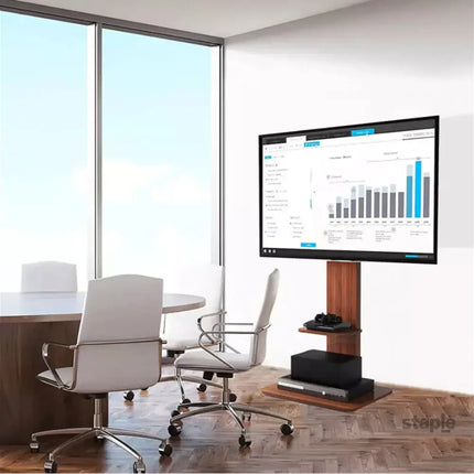 Adjustable Wood TV Stand for 32-65 Inch LCD LED - Appliances > TV > TVs & Accessories
