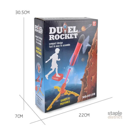 Air Power Foam Rocket Shoot Up Stomp Launcher Kids Outdoor Activities Toys - Baby & Kids > Baby & Kid’s Toys > Outdoor