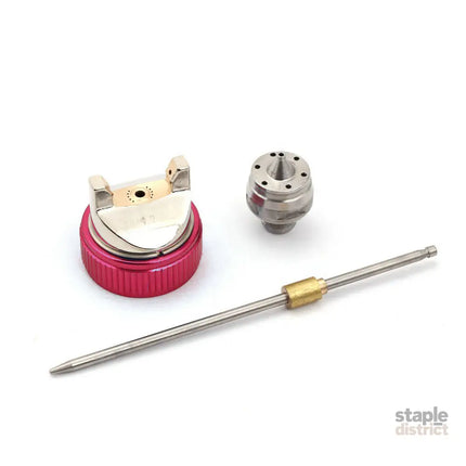 Air Spray Gun HVLP Kit Paint Gun Gravity Feed Air Spray Gun Airbrush Painting Tool 3 Nozzle 1.4mm 1.7mm 2mm With Tips