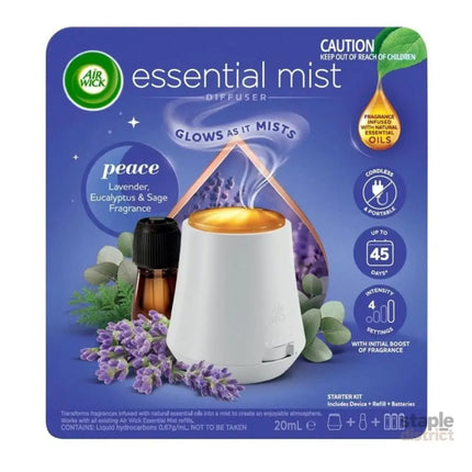 Air Wick Essential Mist Diffuser Peace Lavender Eucalyptus Sage 20mL-2050056842805121024