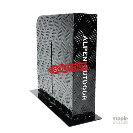 Alpen Outdoor Base 2mm Aluminum Diesel Heater Fuel Tank Cover Heavy Duty Protective Guard for 10L 15L Tanks Simple