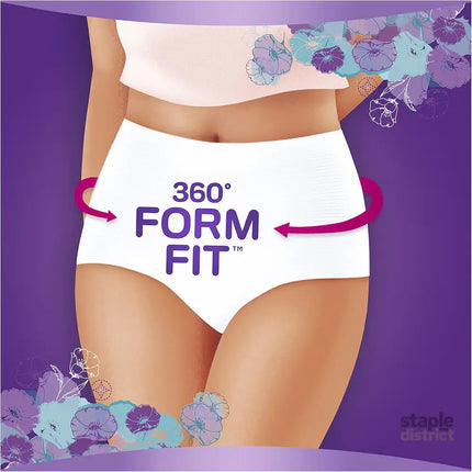Always Discreet Night Pants Large 16-22 95-125cm 70-100cm 8 Pack-2050056843291660289