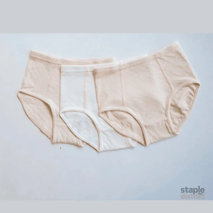 Angel Dept Organic Cotton Kids Underwear Camel Briefs - Girl 130-2006733461167149059