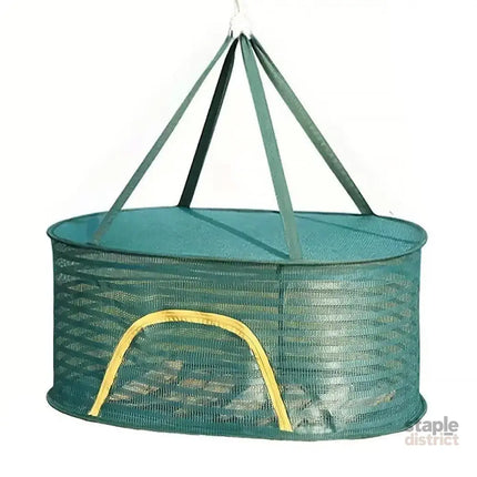 Anti Mosquito Fully Enclosed Drying Net Basket for Fish Vegetables Fruit Herbs - Double layer - Appliances > Kitchen