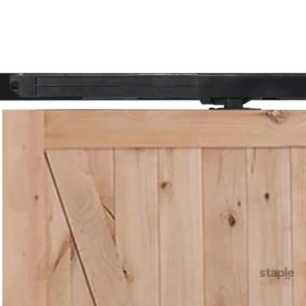 Antique Style Sliding Barn Double Door-2029387279159660550