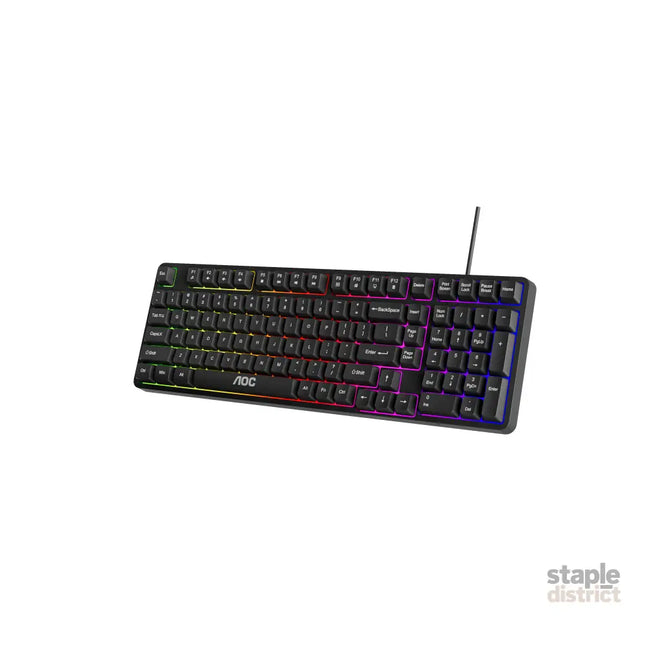 AOC GK116B/97 Wired RGB Gaming Keyboard 120-key - Electronics > Computer Accessories > Keyboards & Accessories