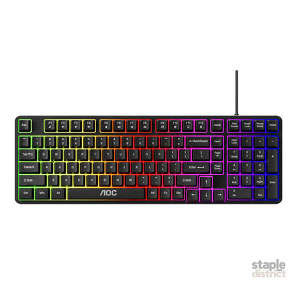 AOC GK116B/97 Wired RGB Gaming Keyboard 120-key - Electronics > Computer Accessories > Keyboards & Accessories