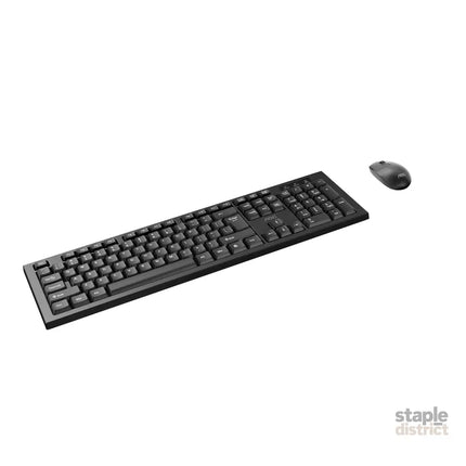 AOC KM210B/97 Home & Office Wireless Keyboard & Mouse Combo 2.4G USB Black - Electronics > Computer Accessories >