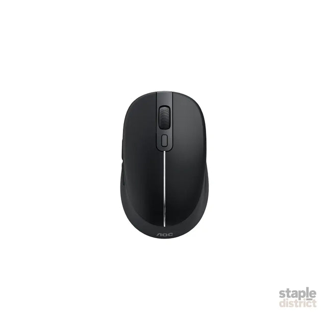 AOC MS220B/LA Wireless Mouse 2.4G 6-Key DPI 1600 USB Optical Black - Electronics > Computer Accessories > Keyboards &