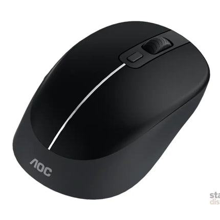 AOC MS360B/LA Wireless Mouse 2.4G + Bluetooth Dual Mode 6-Key DPI1600 Black - Electronics > Computer Accessories >