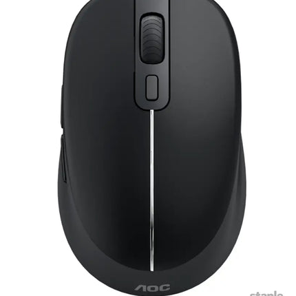 AOC MS360B/LA Wireless Mouse 2.4G + Bluetooth Dual Mode 6-Key DPI1600 Black - Electronics > Computer Accessories >