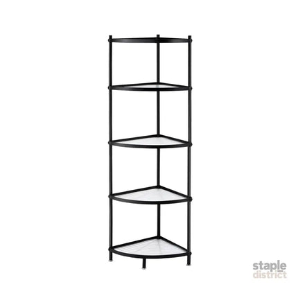 Artiss 5-Tier Kitchen Corner Shelf Rack Stand Microwave Metal Storage Shelves - Appliances > Kitchen Appliances >