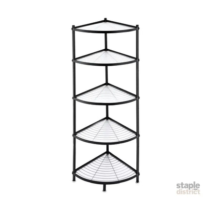 Artiss 5-Tier Kitchen Corner Shelf Rack Stand Microwave Metal Storage Shelves - Appliances > Kitchen Appliances >