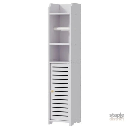 Artiss Bathroom Cabinet Toilet Roll Holder Tissue Organizer 3 Tier Floor Cabinet - Furniture > Bathroom > Bathroom
