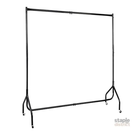 Artiss Clothes Rack Airer Coat Stand 6FT Rail Wheels - Home & Garden > Storage > Clothing & Wardrobe Storage