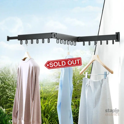 Artiss Clothes Rack Airer Drying Folding Hanger - Home & Garden > Laundry & Cleaning > Drying Racks & Hangers