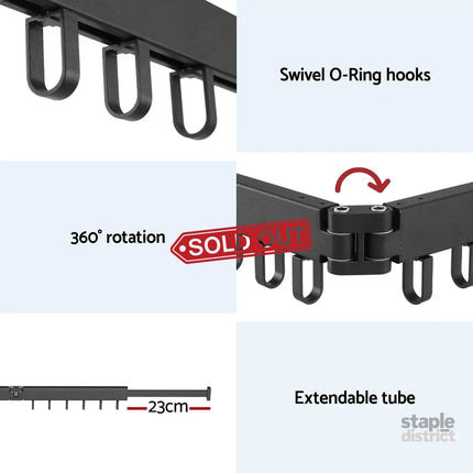 Artiss Clothes Rack Airer Drying Folding Hanger - Home & Garden > Laundry & Cleaning > Drying Racks & Hangers