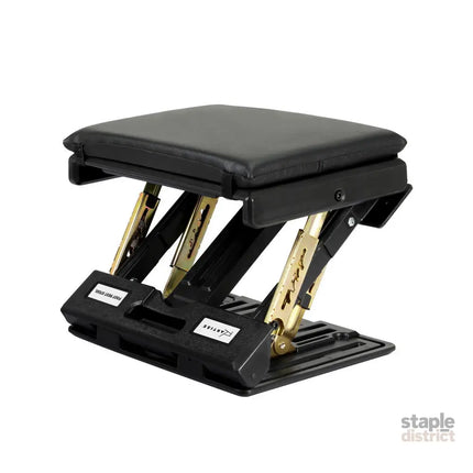 Artiss Foot Rest Stool Office Under Desk Fold Footrest Massage Cushion Pad Black - Furniture > Bar Stools & Chairs >
