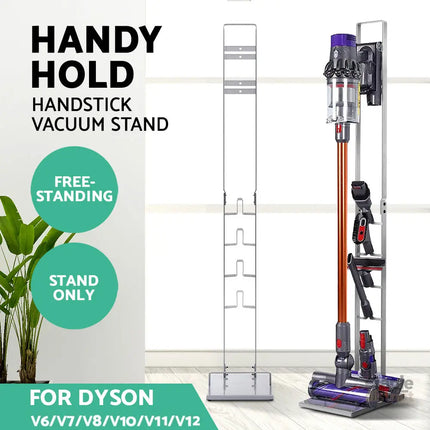 Artiss Freestanding Dyson Vacuum Cleaner Stand for V6 7 8 10 11 Silver - Appliances > Vacuum Cleaners > Vacuum Cleaner