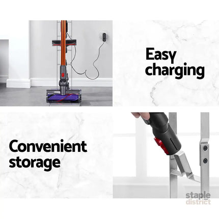 Artiss Freestanding Dyson Vacuum Cleaner Stand for V6 7 8 10 11 Silver - Appliances > Vacuum Cleaners > Vacuum Cleaner