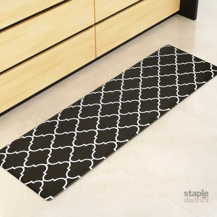 Artiss Kitchen Mat 45x150cm PVC Floor Rug Carpet Non-slip Gina - Home & Garden > Rugs > Floor Rugs