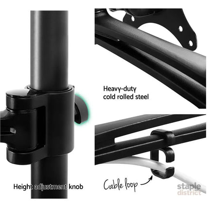Artiss Monitor Arm Desk Mount Screen Holder Bracket - Electronics > Computer Accessories > Computer Monitors &