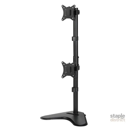 Artiss Monitor Arm Stand Dual Mount HD LED TV Bracket Holder Freestanding - Electronics > Computer Accessories >