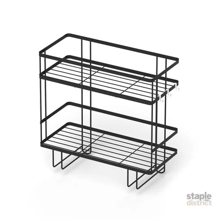 Artiss Over Toilet Storage Rack Bathroom Shelf Organizer 2 Tier - Furniture > Bathroom > Bathroom Cabinets Cupboards &